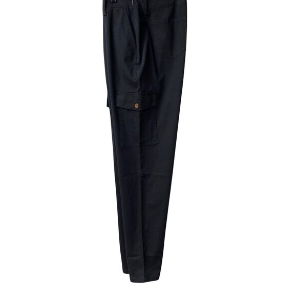 Lands' End‎ Women's Cargo Chino Black Pant size 8 NWT - Picture 7 of 9
